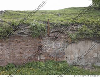 building bricked ruin overgrown old 0003